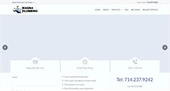 Desktop Screenshot of magnaplumbing.com